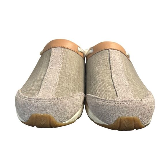 Easy Spirit Travelport19 Mule Womens 7-1/2WW Extra Wide Natural Tan Shoes - Picture 5 of 9